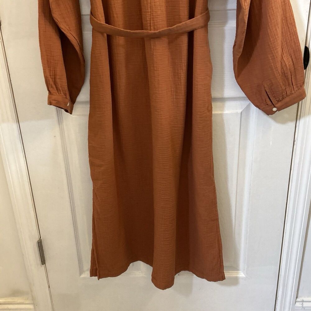 Universal Thread Long Sleeve Dress in Rust - Picture 15 of 16